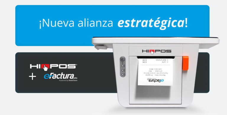 anuncio de la alianza entre hiopos e efactura